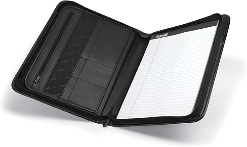 Vista 23 de Samsill Professional Padfolio - Currículum/cartera comercial, almacenamiento de documentos, tarjeta comercial y anotador de bolsillo