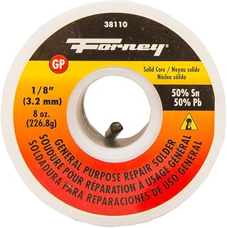 Forney Solder Solid 1/8", 8 oz.