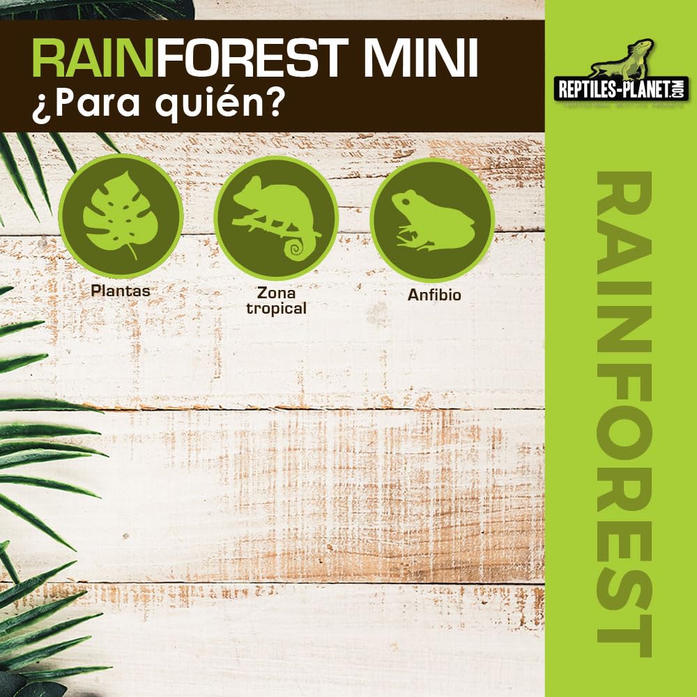 Reptiles Planet - Rainforest - Sistema de nebulización 10L