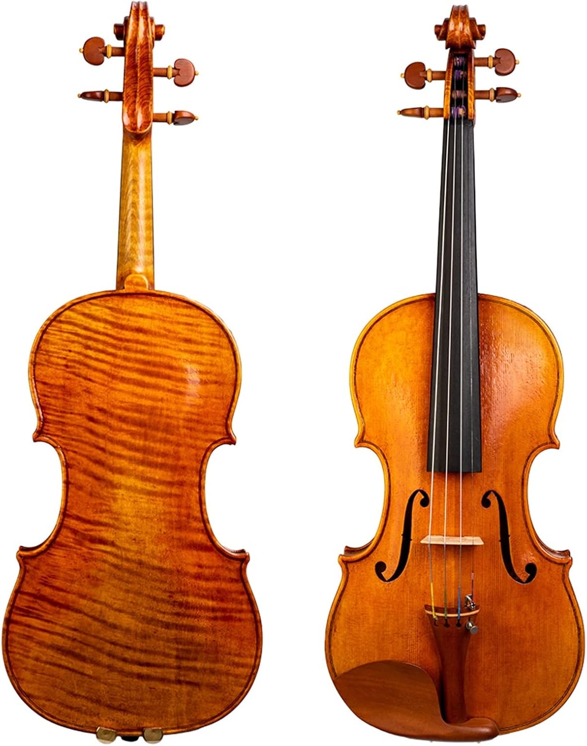 ドイツ製 バイオリン 美しいワンピースバック ４／４サイズ 駒調整済み ドイツ製 バイオリン 美しいワンピースバック 4／4サイズ 駒調整済み