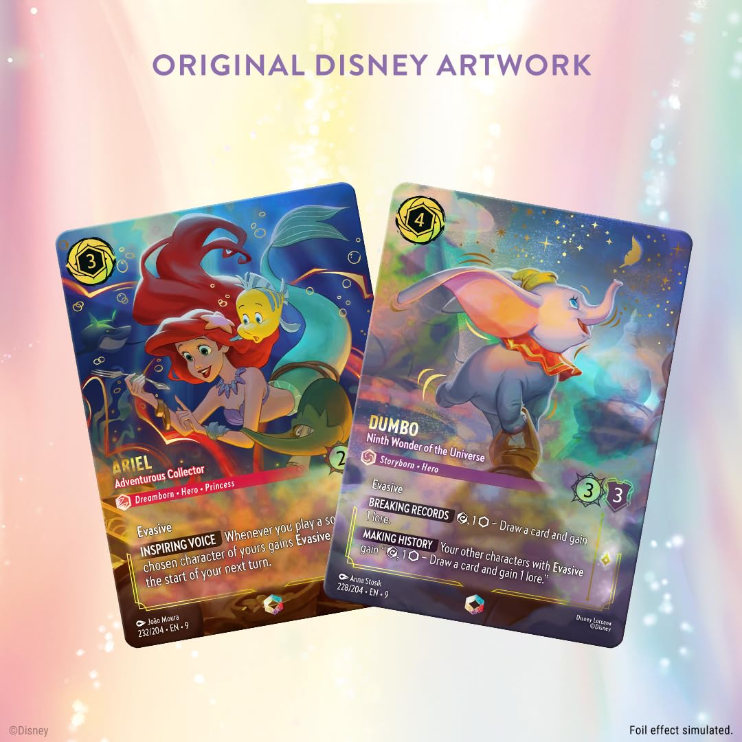 ディズニーLORCANA Disney Lorcana TCG: Shimmering Skies Deck Box - Tiana for