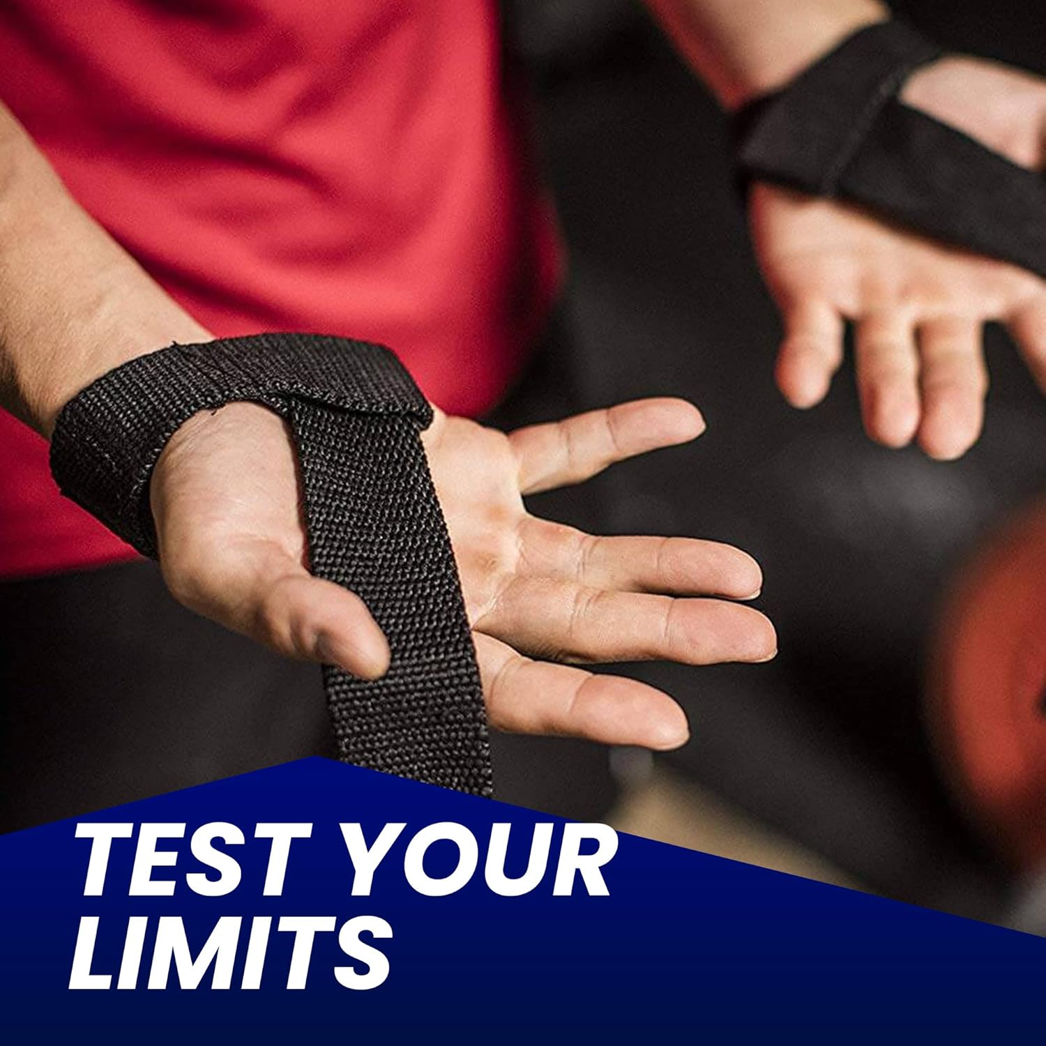 Powergrip 2 Pack Lifting Wrist Straps for Weightlifting, Padded Gym Weight Wrist Straps for Weightlifting for Women and Men, Anti-Skid Workout Hand Grip Support Wraps for Bodybuilding : Sports & Outdoors