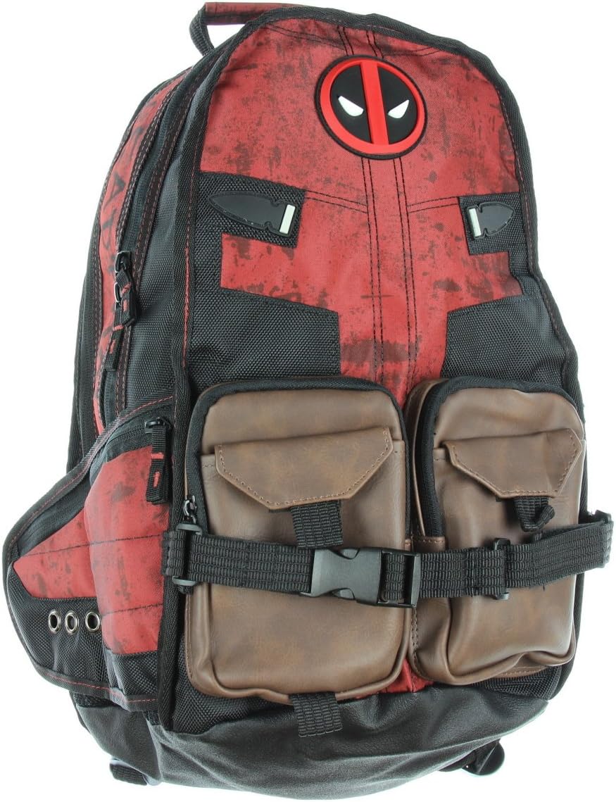 bioworld marvel deadpool laptop backpack Convertible Messenger Bag For extra comfort Marvel Deadpool Backpack Merc With