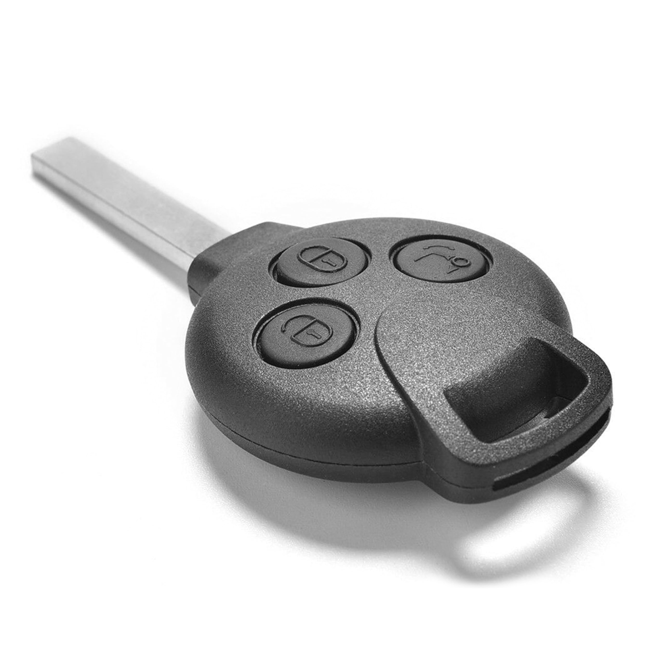 Guscio Chiave Mercedes Benz & Smart - Cover Sostitutiva 3 Pulsanti Per Telecomando Auto (Include 1 Guscio) - Foto 3