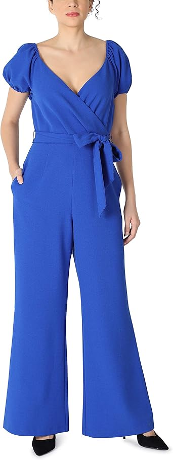 blue jumpsuit formal
