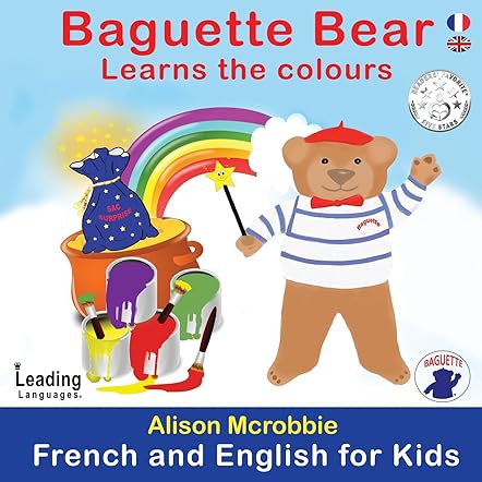 Baguette Bear Learns the colours