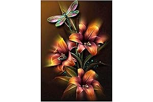 CANDYL DIY Paint by Number Kit for Canvas Painting Arts Craft