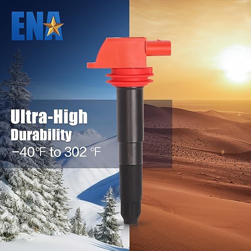 Miniatura 3 de ENA Juego de 8 bobinas de encendido compatibles con Porsche 2008 2009-2018 Cayenne 4.8L, 2011 2012 2013 2014 2015 2016 Panamera 3.6L V6, Panamera