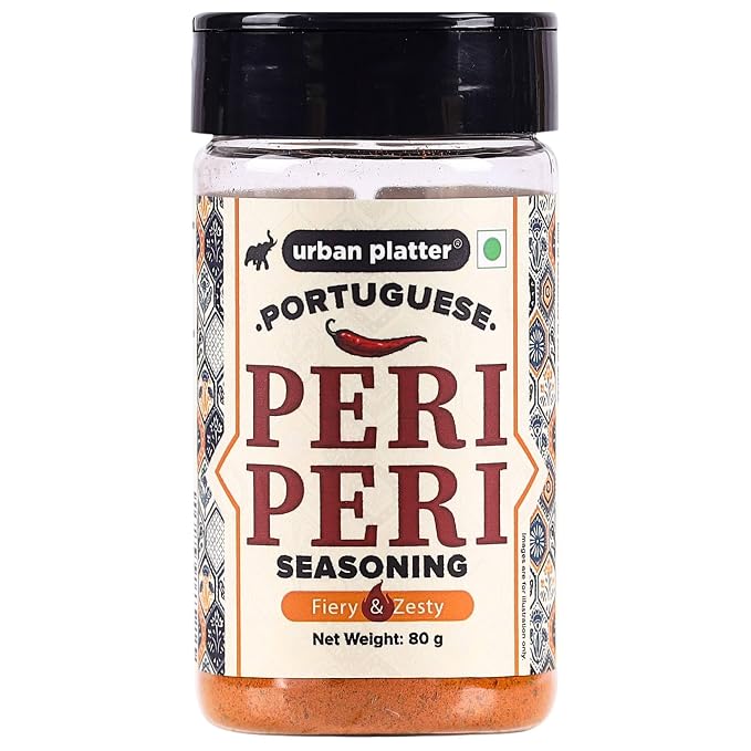 Urban Platter Portuguese Peri Peri Seasoning, 80g (Signature African-Style spice blend | Fiery and Zesty)