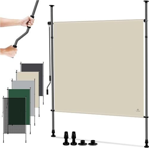 Senkrechtmarkise zum Klemmen, 200 × 310 cm (KESSER)