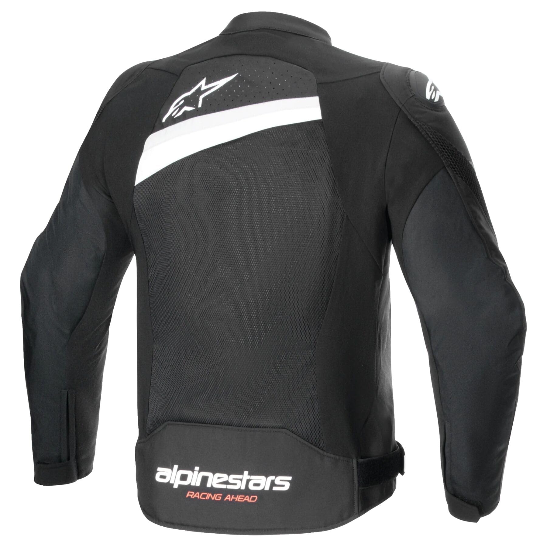 Alpinestars T-GP Plus R V4 Airflow Men's Street Motorcycle Jackets - Black/White / 4X-Large