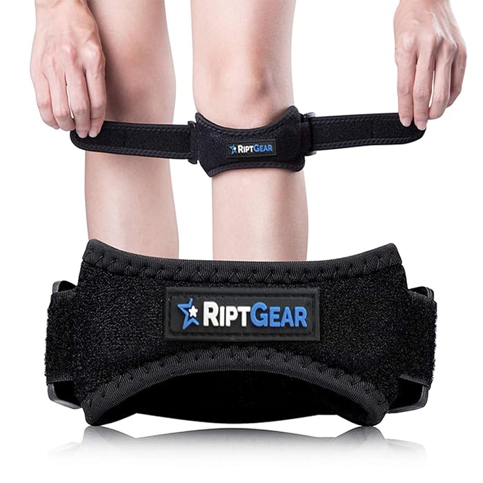 Buy RiptGear Patellar Tendon Support Strap Adjustable Patella Knee