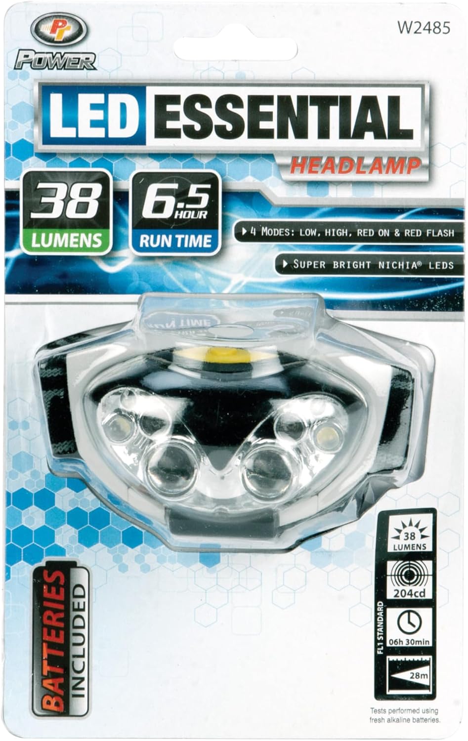 Performance Tool W2485 6 LED Adjustable Headstrap Headlamp (Sold as 1 Headlamp)
