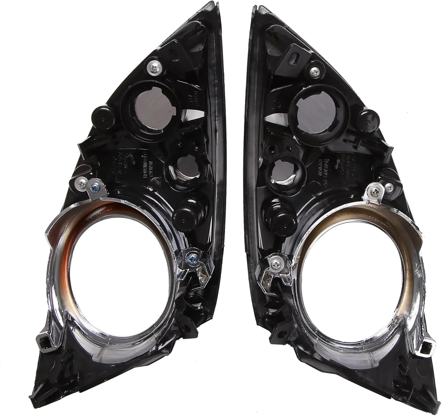 Auto Front Bumper Corner Light Cover Fog Light Cover Compatible with Mazda CX7 CX-7 2009-2011 Replacement Fog Lamp Hood