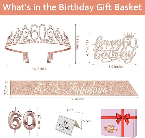 Miniatura 212 de Decoraciones de cumpleaños de 3 años para niñas; banda, corona/tiara, velas y adorno para pastel de cumpleaños de 3 años; regalos y decoraciones