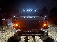 Vista 5 de iJDMTOY - Juego de 5 luces LED blancas o ámbar, para techo, compatible con camiones