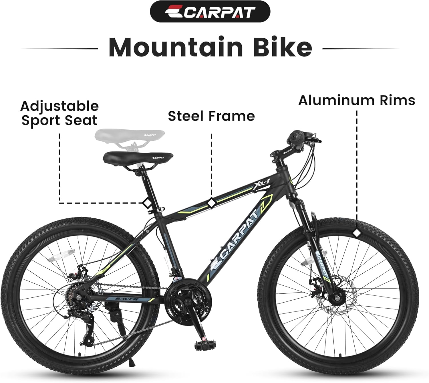 Ecarpat 24 26 Inch Mens Boys Mountain Bike, 21 UK Ubuy