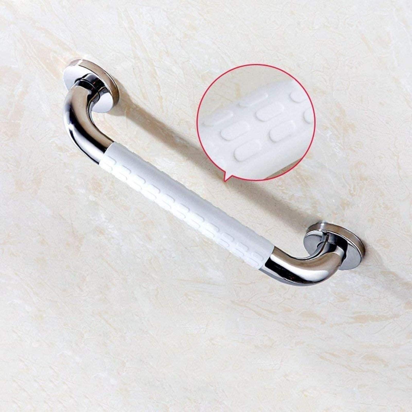 Pasamanos de baño Seguridad Antiestático Anti-Asidero Barra Seguridad Montado en la Pared Ancianos y niños Pasamanos de baño Manija de baño (Tamaño: 58 cm) ()