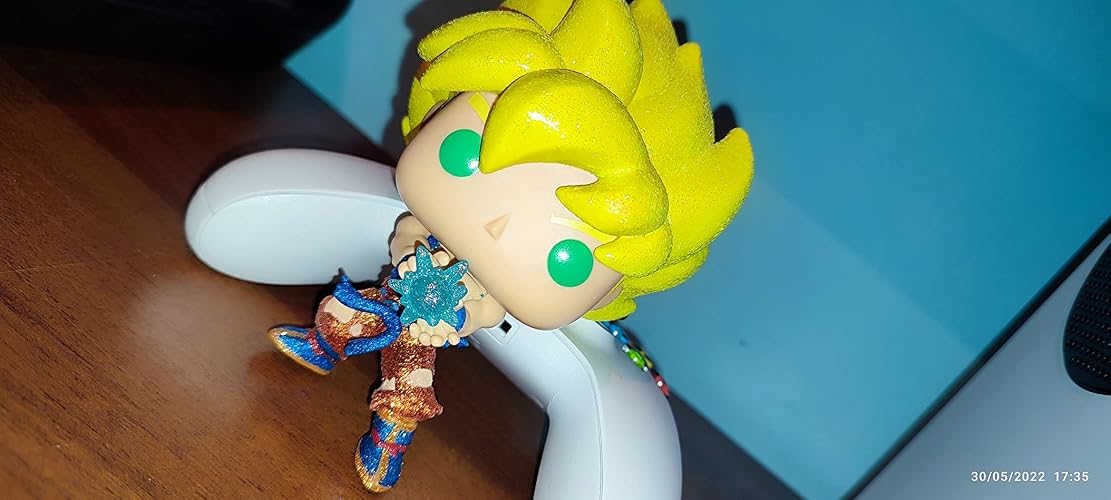 Funko Pop! Dragon Ball Super – SSGSS Goku Kamehameha – Edición Especial Metálica Exclusiva – Figura De Vinilo Con Acabado Brillante – Ideal Para Coleccionistas De Dragon Ball