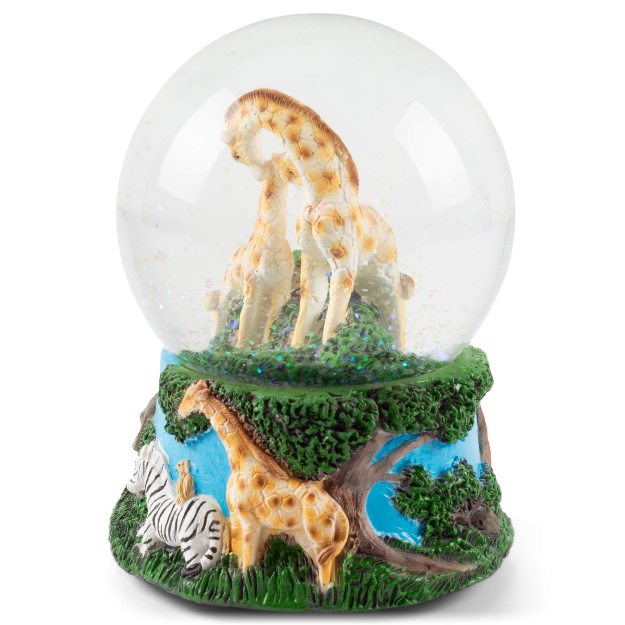 Amazon.com: Elanze Designs Giraffes Zebras and Elephants 100MM