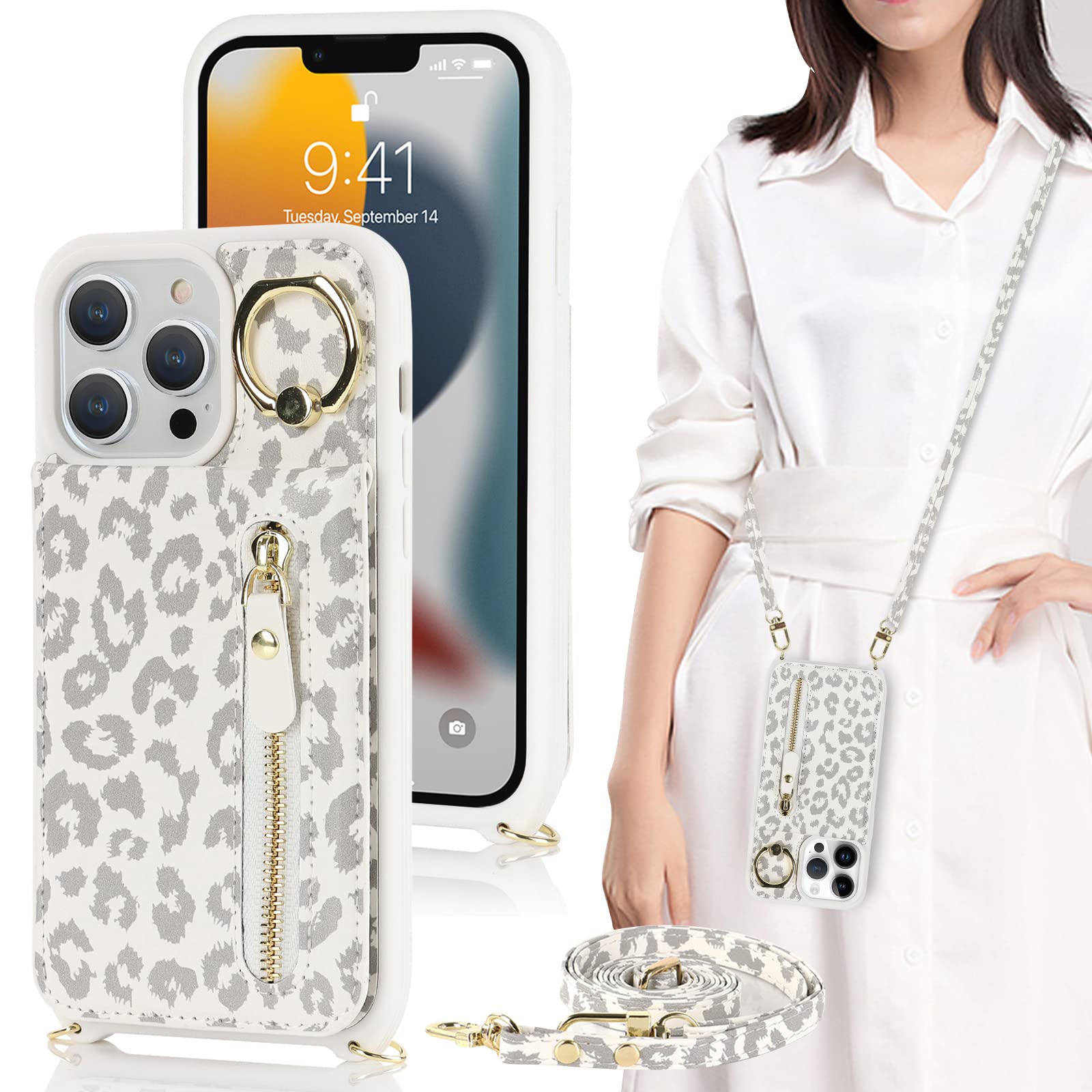 Amazon.co.jp: iPhone 13 pro ケース ショルダー リング付きケース 