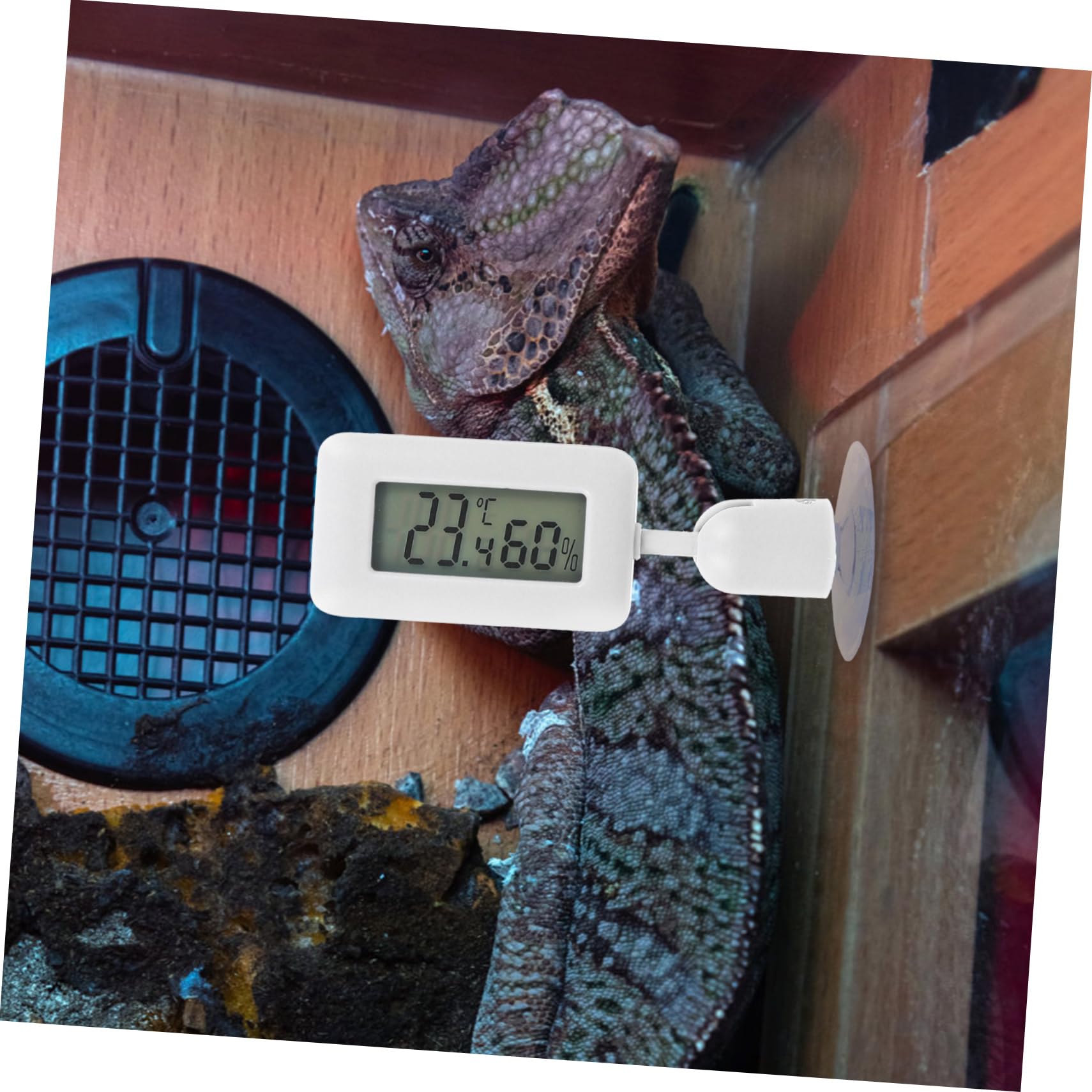 4 Termómetros Para Terrarios, Accesorios Para Reptiles, Accesorios Para Tanques De Reptiles, Medidor De Temperatura Para Terrarios, Higrómetros Para Terrarios.