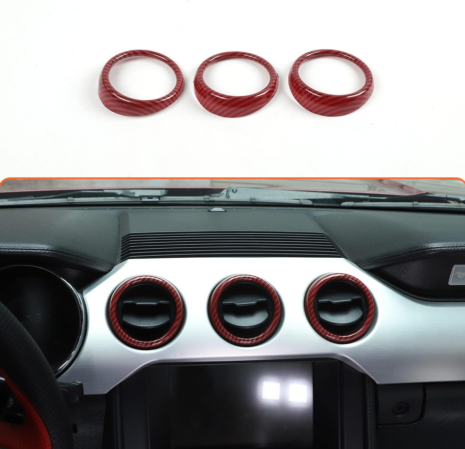 Carbon Fiber Air Vent Fender Cover Trim For Wrangler JK JL JT - Mad Hornets - View #8