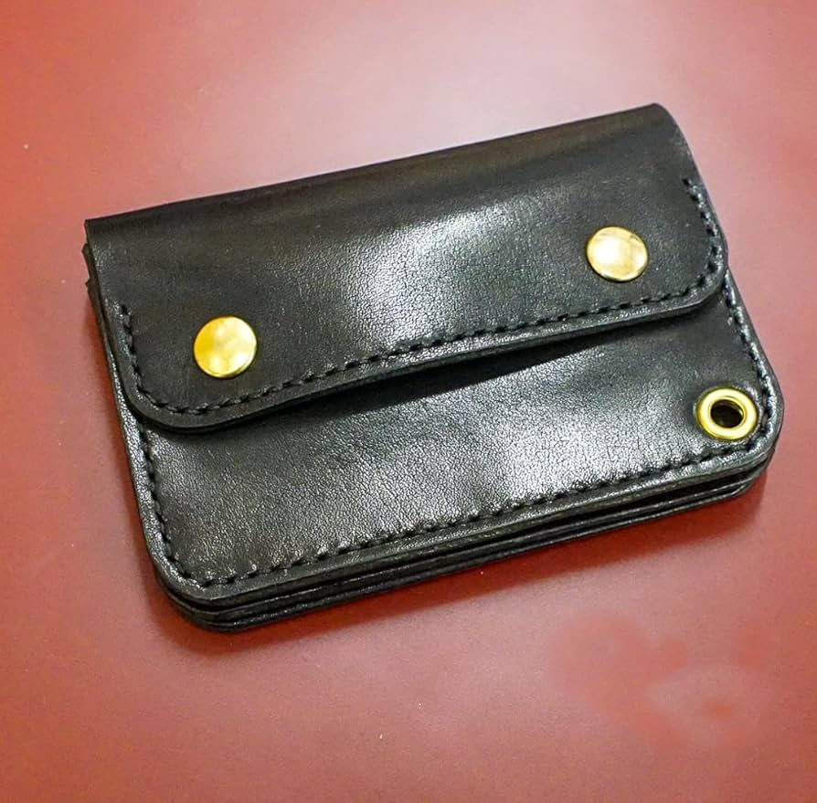 Amazon.co.jp: 栃木レザー トラッカーウォレット 3層 ミニトラッカー