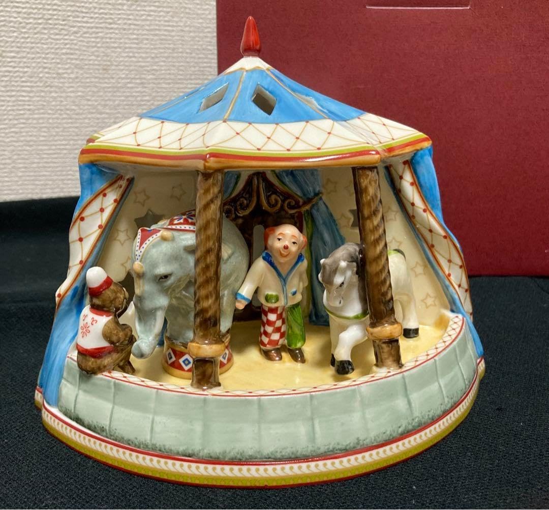 ビレロイ＆ボッホVilleroy&Boch クリスマス キャンドルホルダー