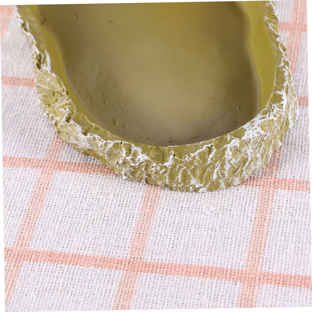 UPKOCH 3pcs Resin Reptile Water Bowls and Food Dishes Turtle Tortoise Lizard Snake Terrarium Feeder Water Holder for Amphibians