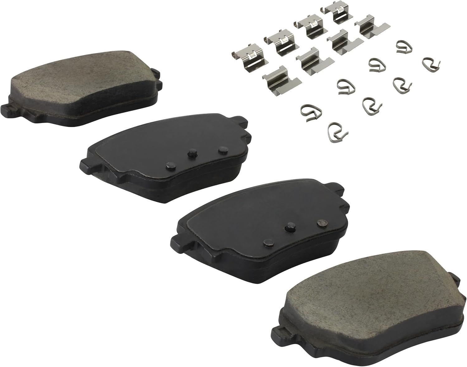 QUALITY-BUILT Rear Ceramic Brake Pads, Premium 1001-2207C, Compatible with 2019-2022 Mercedes-Benz (A220,CLA250)