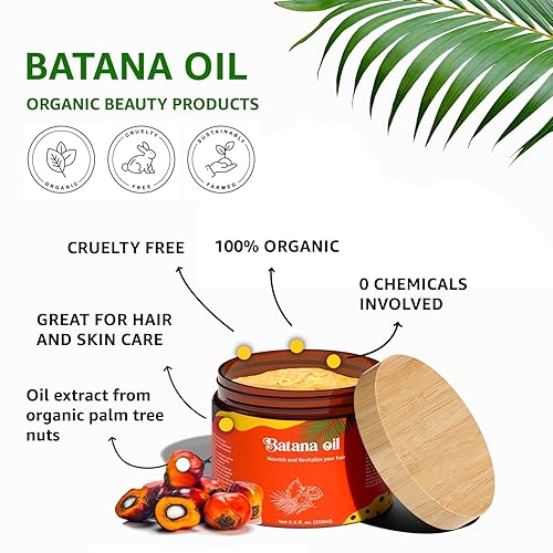 Miniatura 2 de Aceite de batana 100% natural 100% puro aceite de batana - Restaura, revive y nutre el cabello y el cuero cabelludo dañados  100% orgánico  8.4