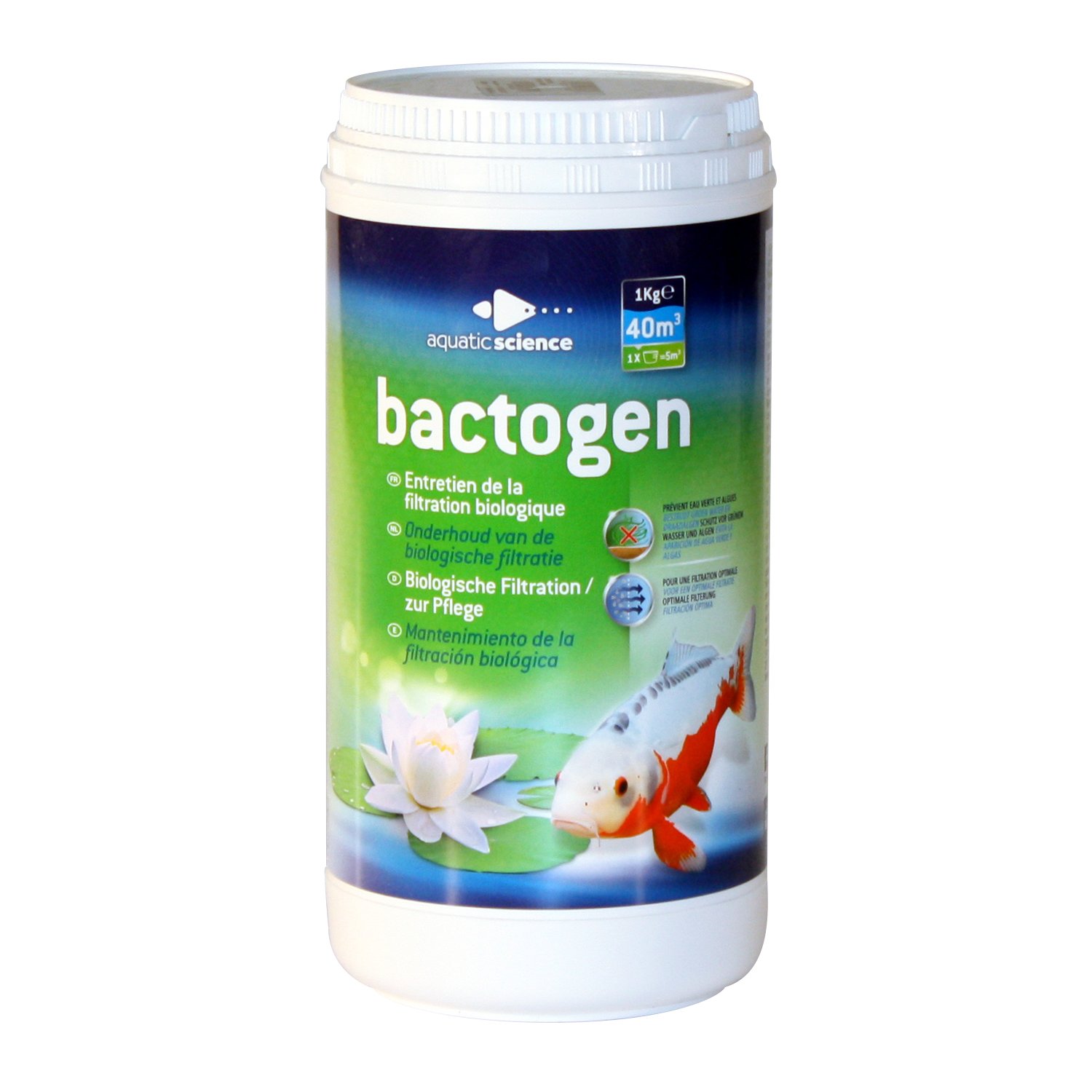 NEOBAC040B Bactogen, Vert Et Bleu, 10 x 10 x 20.5 cm