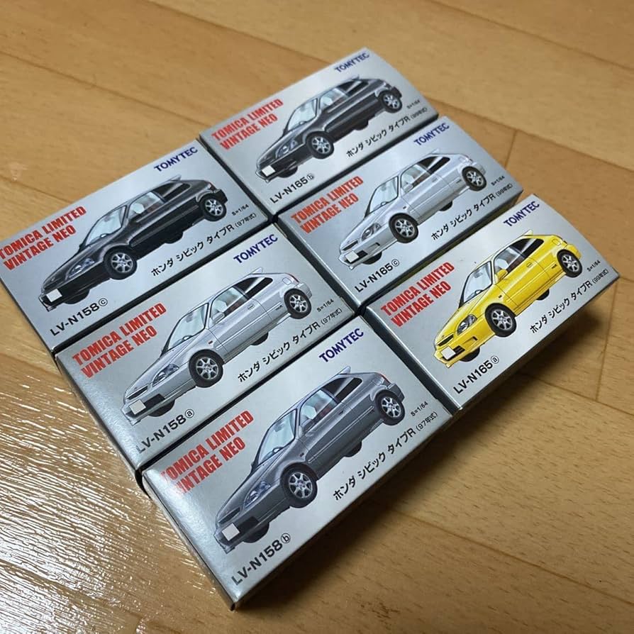 トミカリミテッドヴィンテージ10台未開封品　S14前期やEK9前期後期タイプR等 EK9のトミカを買いまして – 無駄な戯言ver3.3D