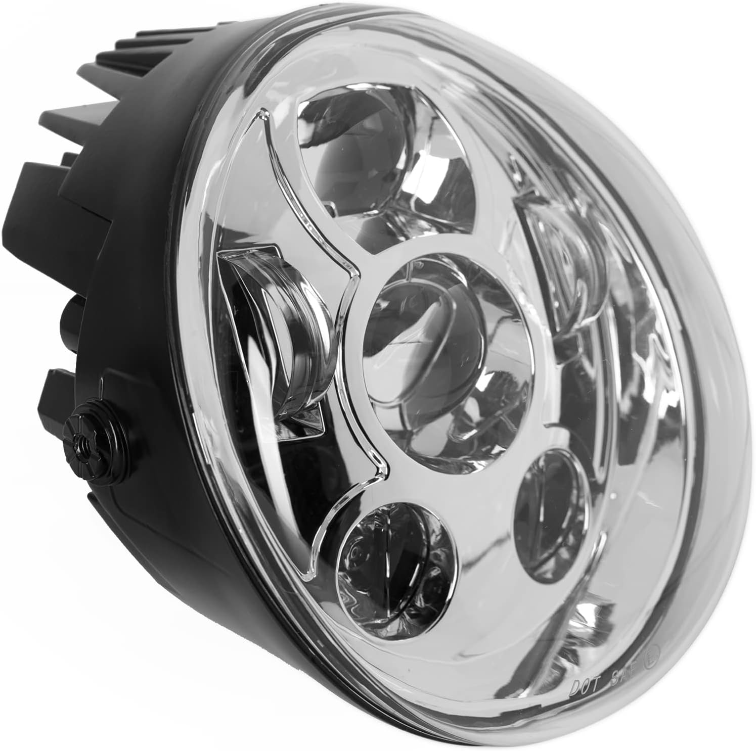 Hogworkz® Chrome LED Headlight - Compatible with Harley Davidson V-Rod 2002-2017 Daymaker Replacement
