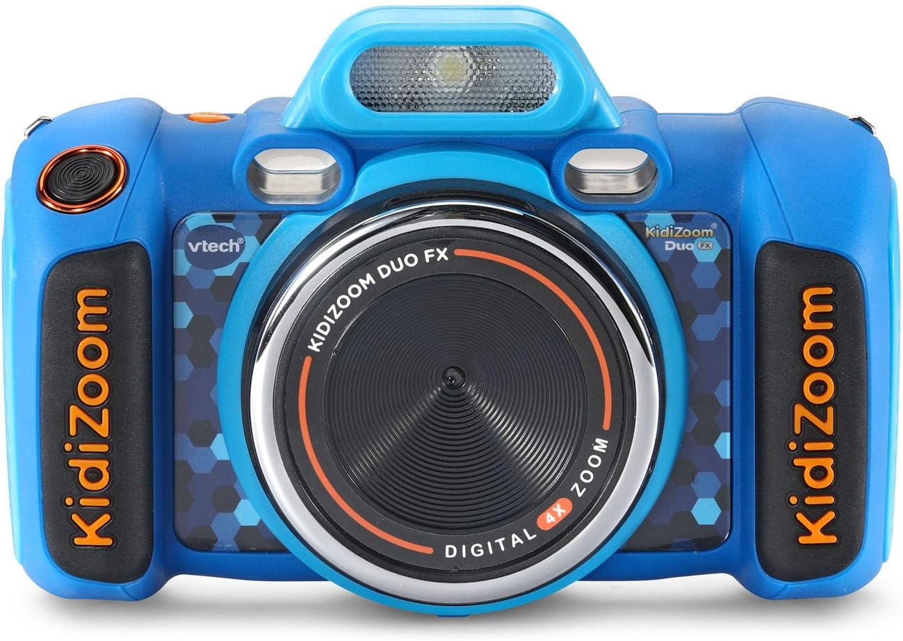 VTech KidiZoom Duo Camera FX Kids Digital Dual Camera, Blue