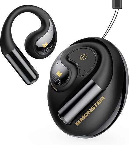 Monster Open Ear AC335 Headphones, Bluetooth 5.4 Wireless Headphones with Stereo