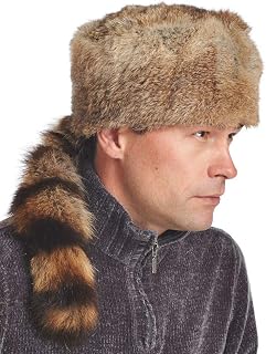 Rabbit Fur Davy Crockett Hat