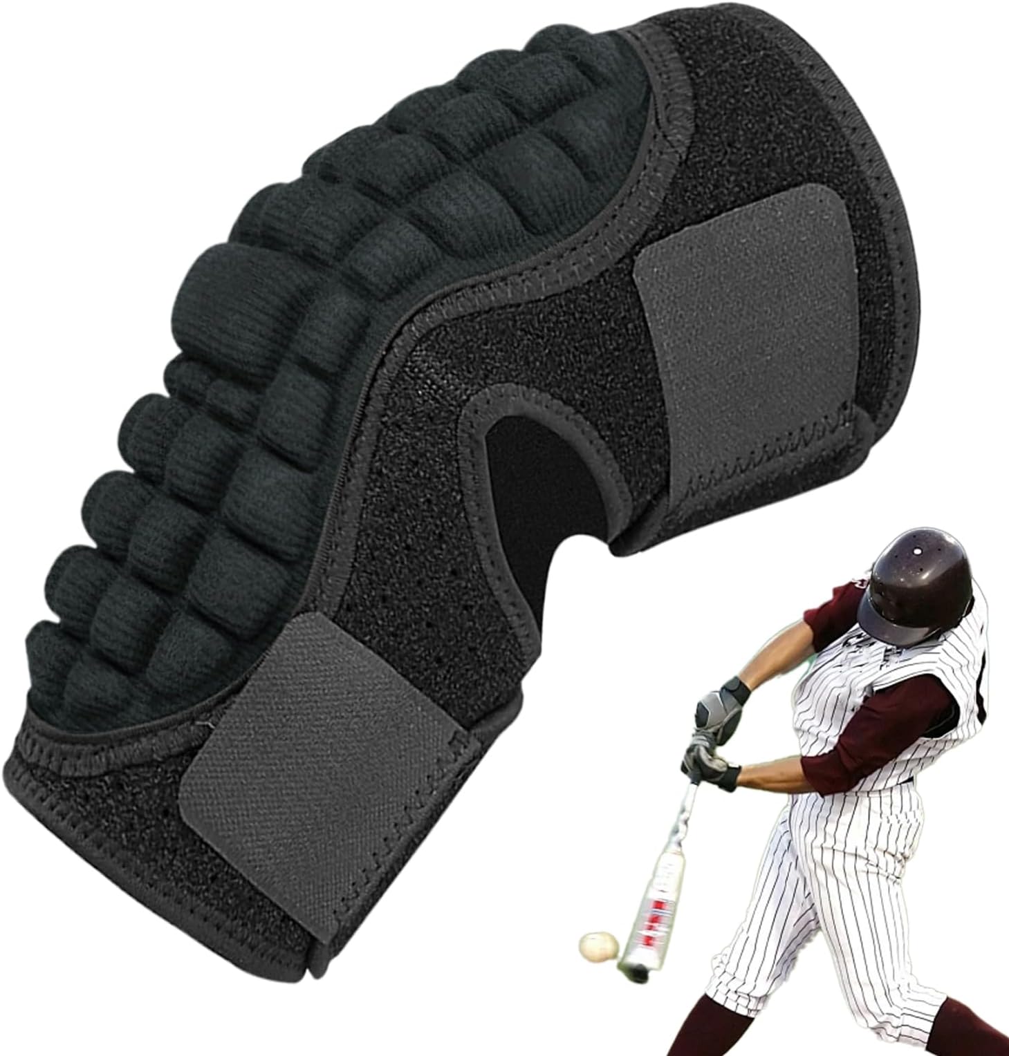 Elbow Protector Baseball, Compression Arm Protective Support, Thicken Joints Brace For Batter's Joints Protection Equipment Football
