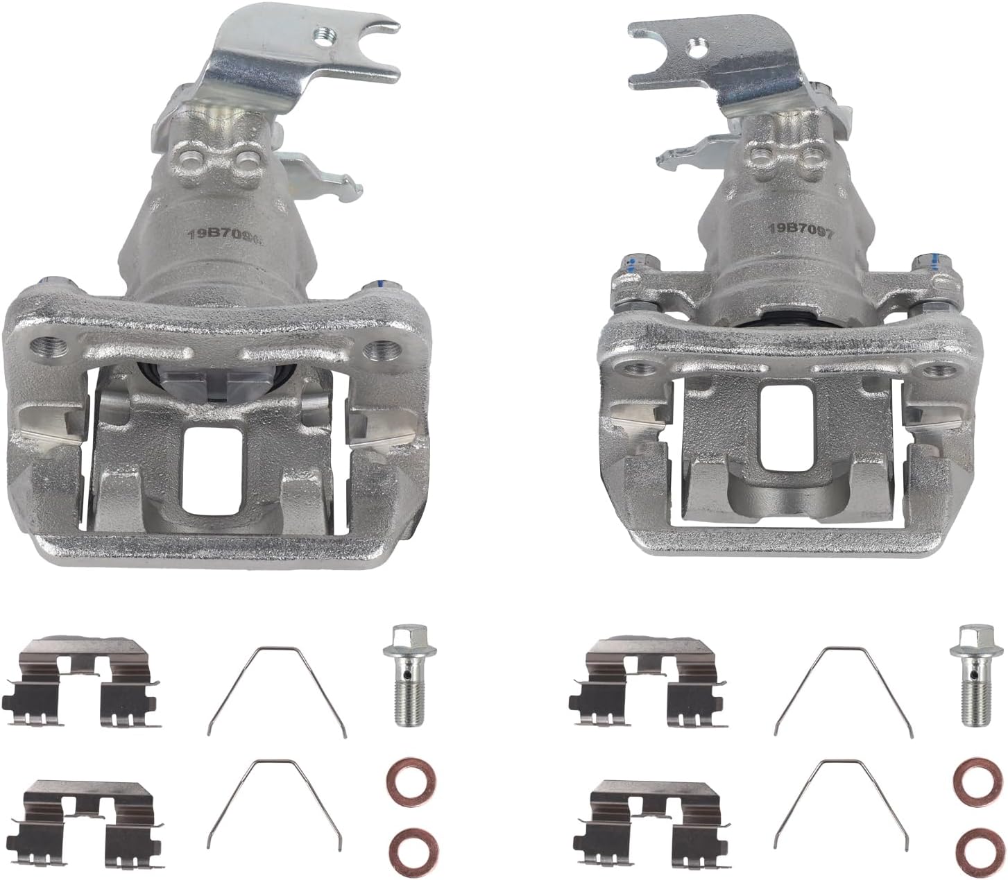 PAROD 19B7097 19B7096 Rear Disc Brake Caliper with Bracket Fit for 2013-2017 Honda Accord, Left&Right