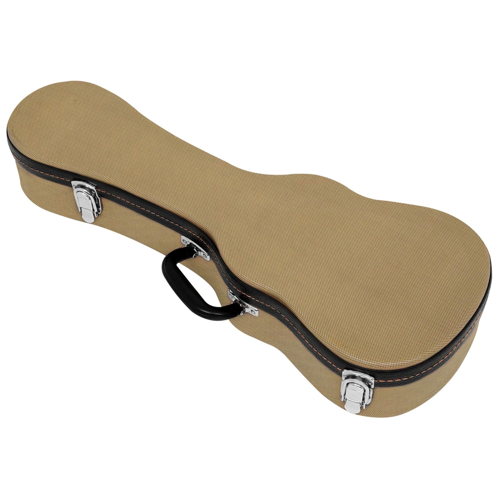 Ukulele-Hartschalen-Tragetasche, tragbare Ukulele-Schutzhülle, Hartschalentasche, Ukulele-Gigbag, weich gepolsterte Tragetasche