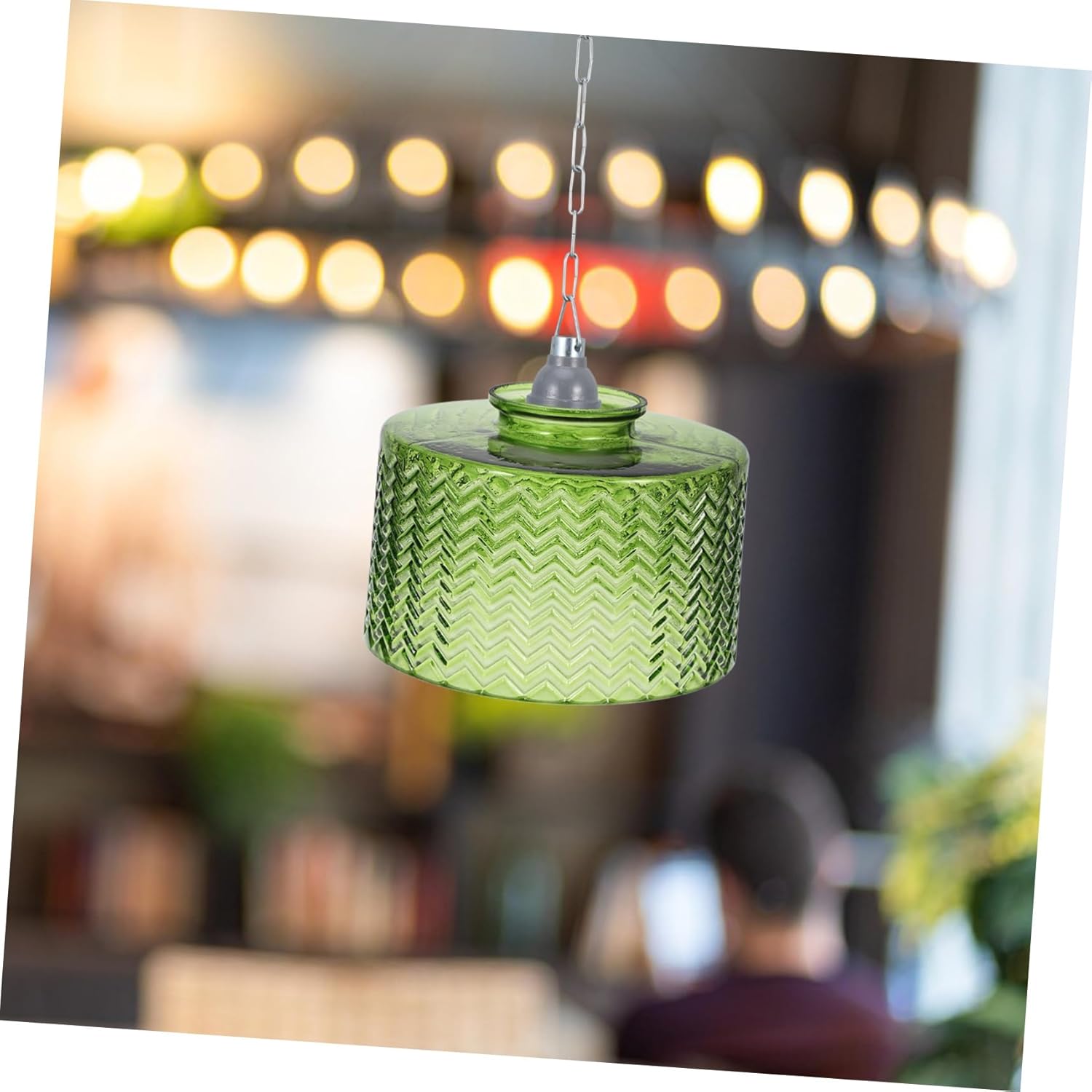 Replacement Glass Lampshade Pendant Light Shade Light Bulb Cover for Industrial Vintage Style