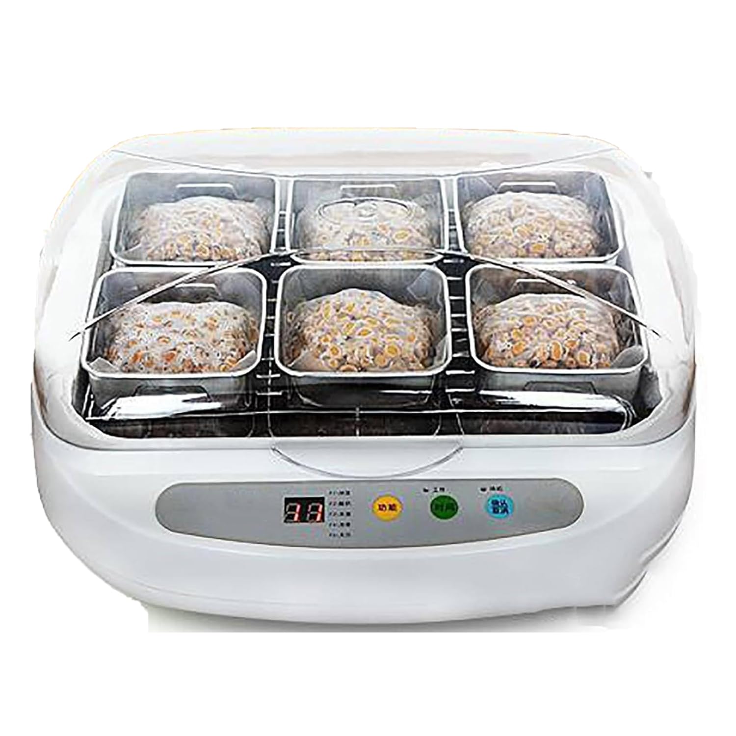 Fermentador automático con control de panel inteligente para yogur y tempeh uso doméstico