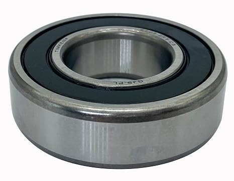 2PACK TIMKEN 6205-2RSC3 Double Rubber Seal Bearings 25x52x15mm Pre-Lubricated and Stable Performance and Cost Effective Deep Groove Ball Bearings