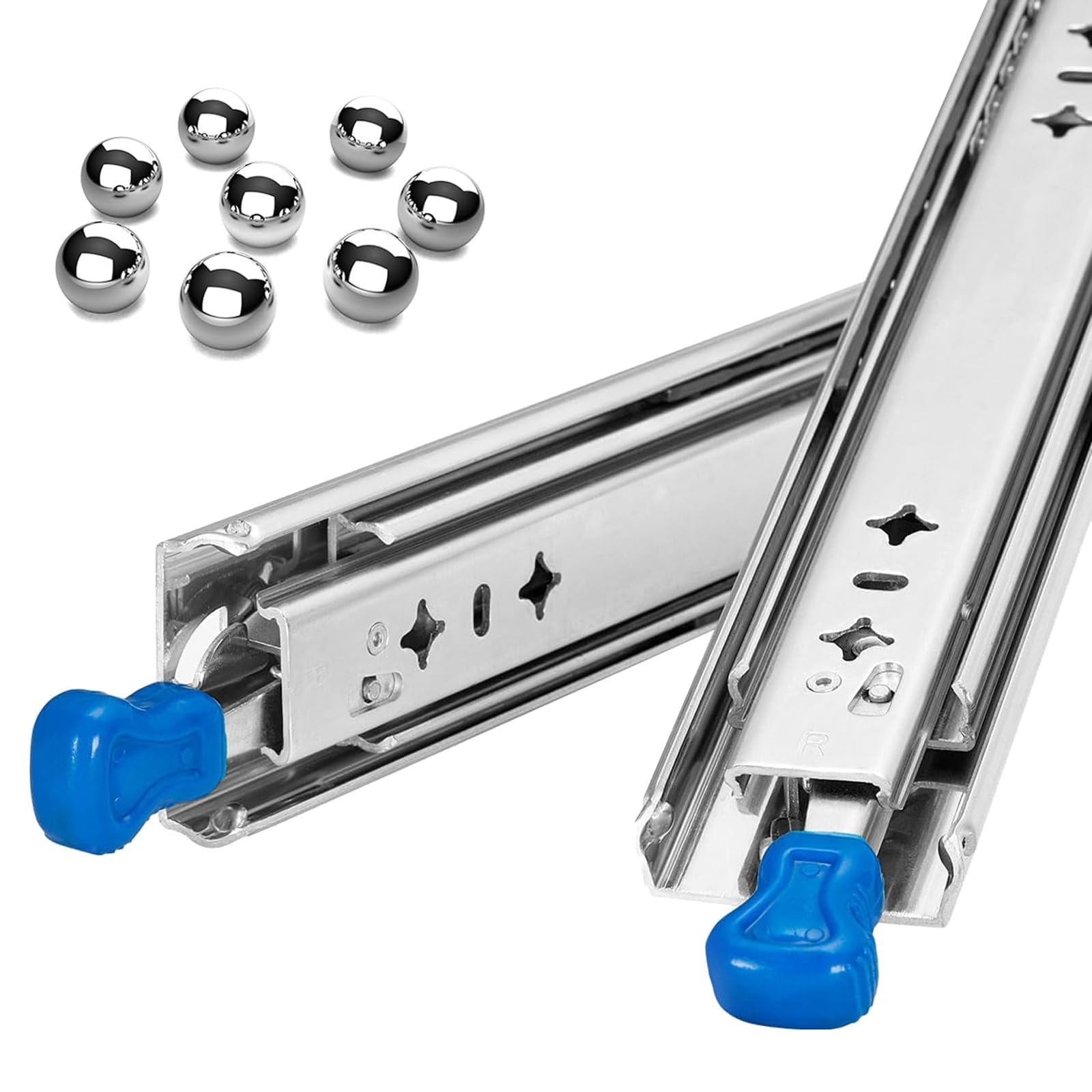 Guide For Cassetti Ad Estrazione Totale, Guide For Cassetti Con Chiusura For Carichi Pesanti, Facile Da Installare, For Scaffalature For Carichi, Armadi(900mm/36in)