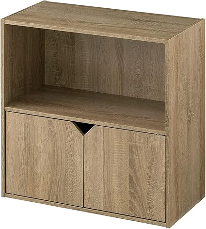 Amazon ぼん家具 キューブボックス 扉 収納棚 スタッキング 収納 棚 マルチラック おしゃれ Aタイプ オーク オープンシェルフ ラック オンライン通販 Amazon ぼん家具 キューブボックス 扉 収納棚 スタッキング 収納 棚 マルチラック おしゃれ Aタイプ オーク オープンシェルフ ラック オンライン通販