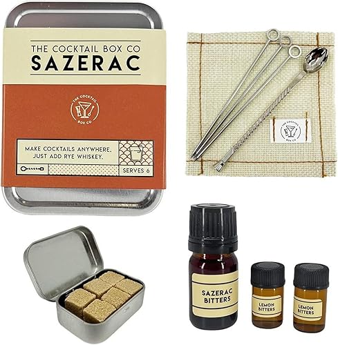 Miniatura 16 de The Cocktail Box Co. Manhattan Kit de cóctel – Juego de mixología artesanal para él o ella – 1 kit