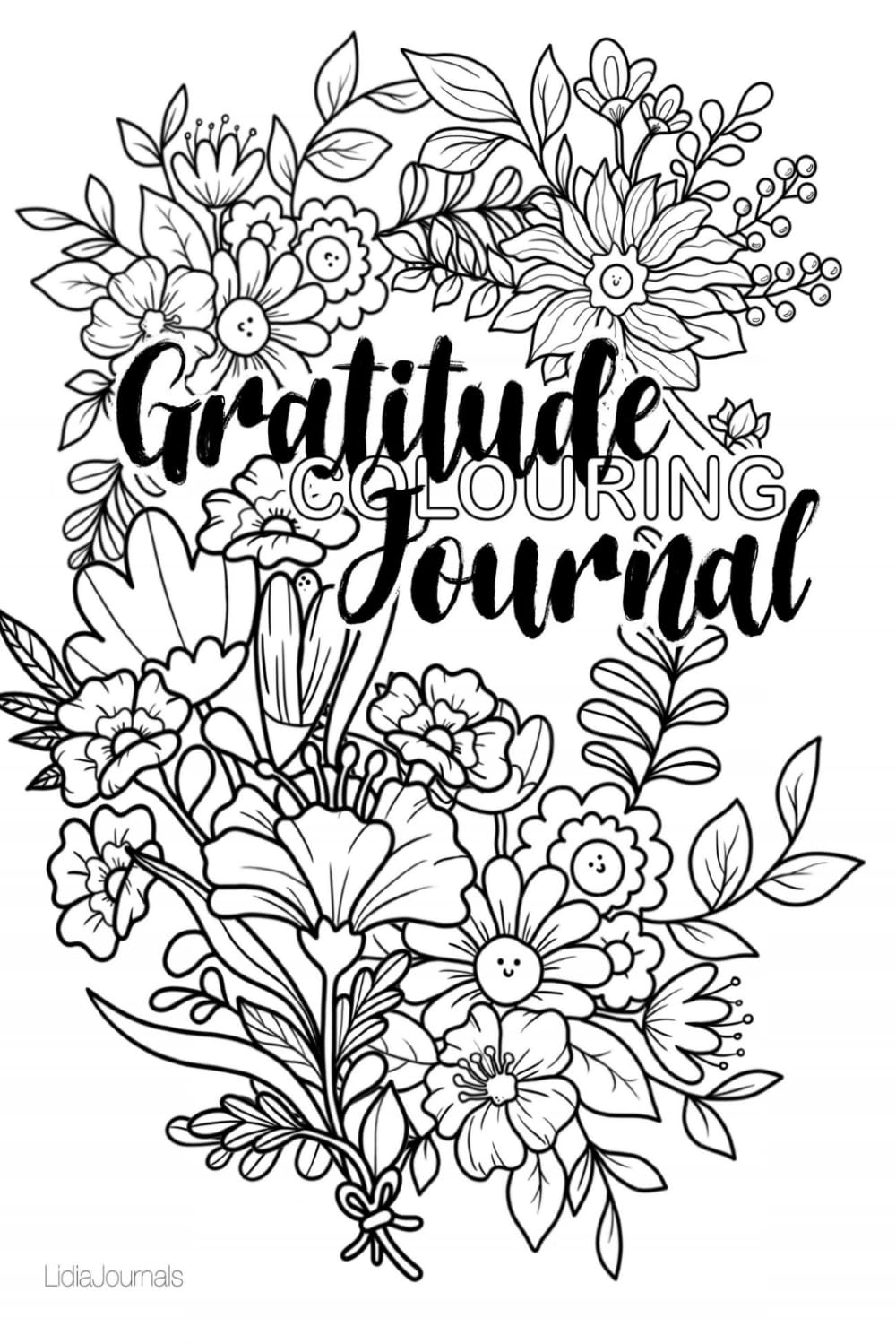 Gratitude Journal & Coloring Book: A Creative Journey of Thankfulness and Relaxation
