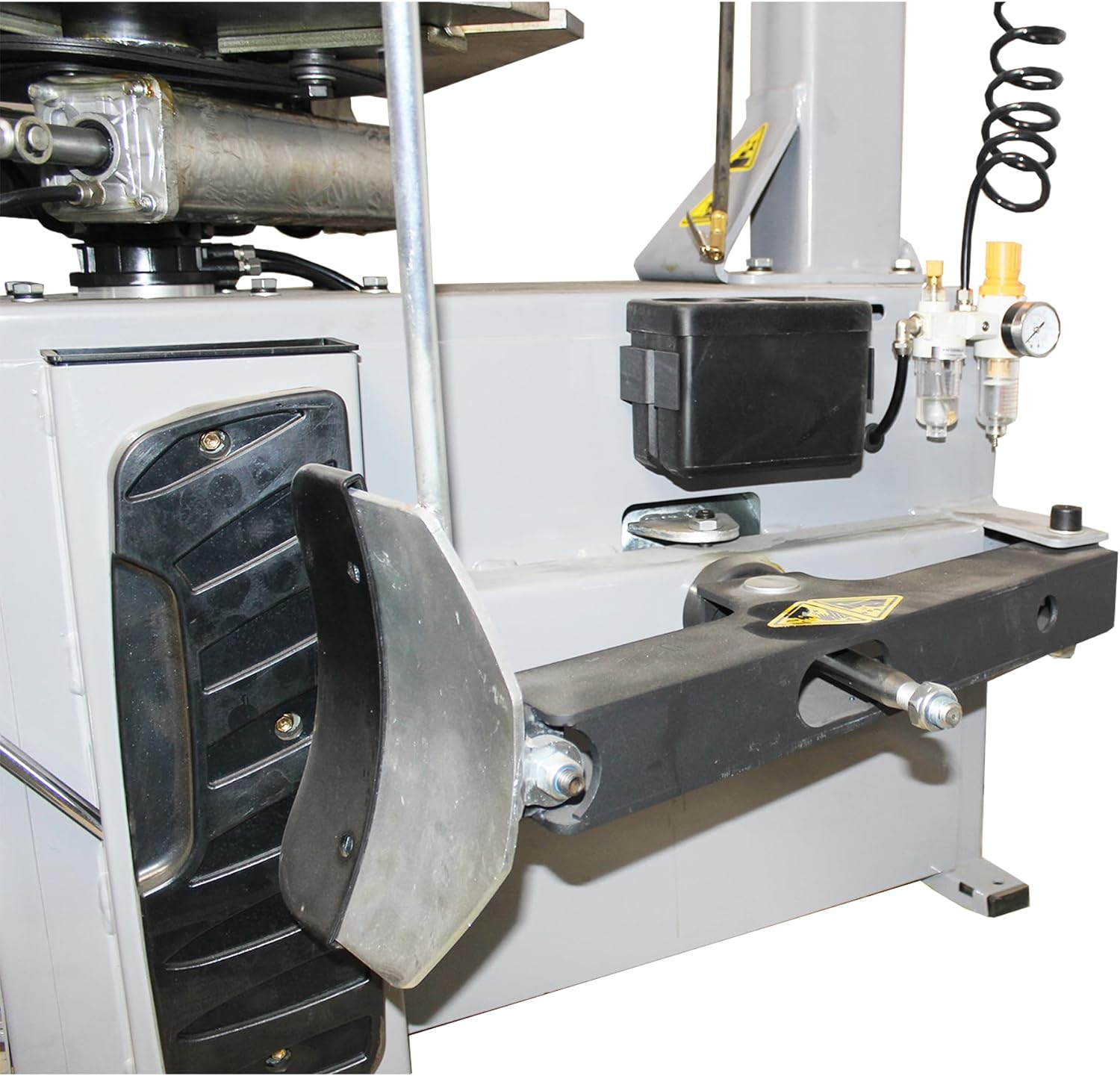 Industrial Double Assist Arms Tire Changers Wheel Changers Machine 24 Inch Capacity Swing Arm Rim Clamp High Performance Semi-Automatic Tire Changer