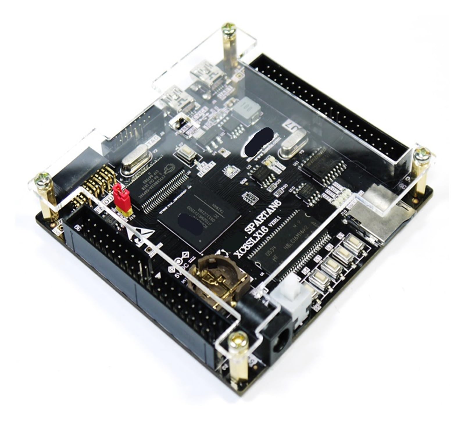 Prototypage IoT et robotique avec la carte FPGA SPARTAN6 XC6SLX16 Microblaze USB2.0